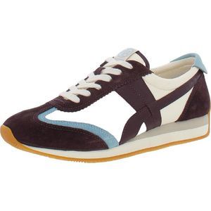 Tory Burch Brown and Blue Sneakers